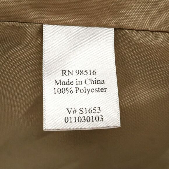 Coldwater Creek Jacket Womens 4 Rust Brown Microsuede Lined Blazer Button Up - Picture 12 of 16